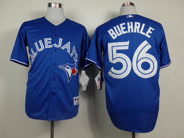 Men Toronto Blue Jays #56 Buehrle Blue MLB Jerseys